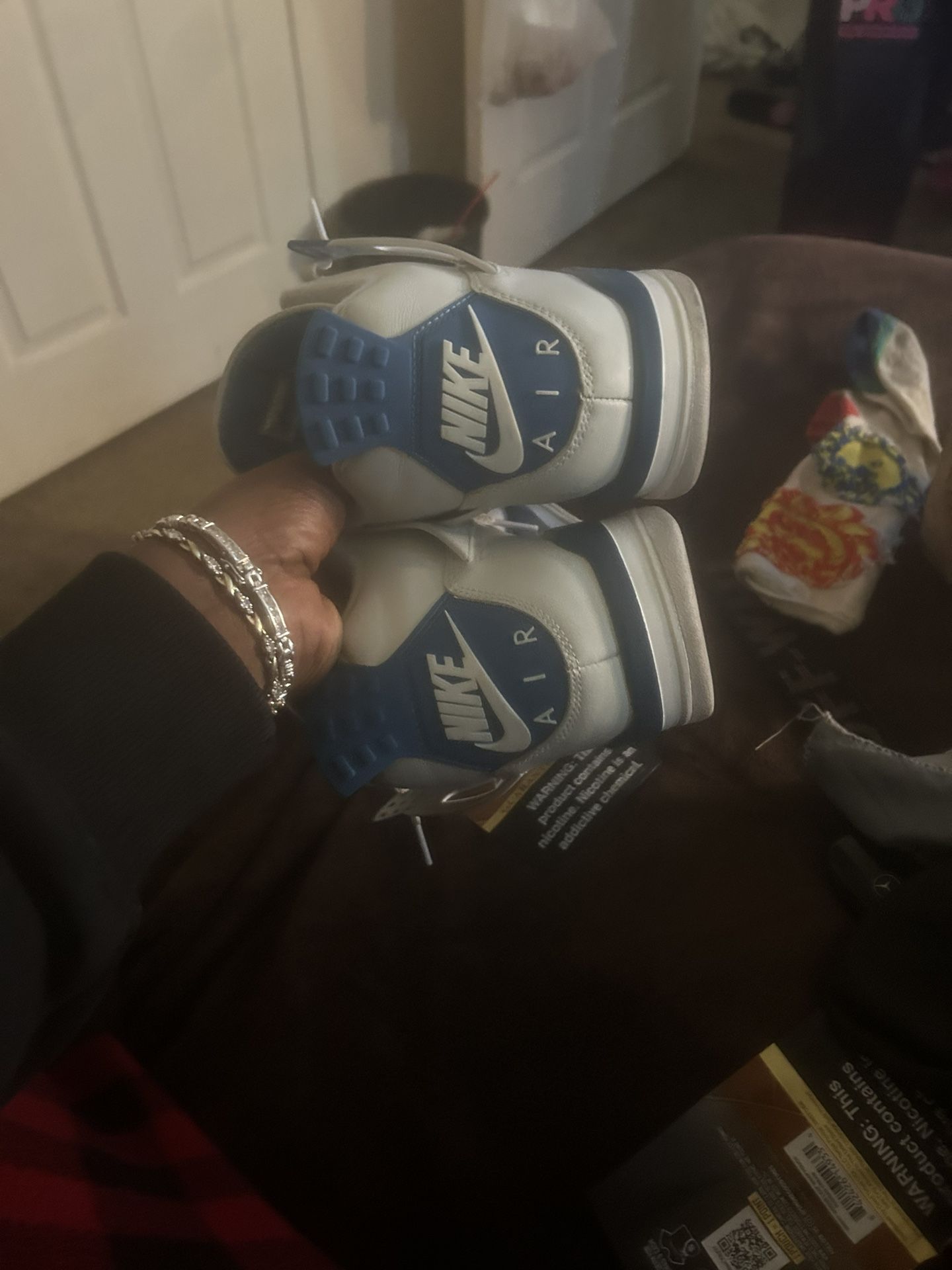 Military Blue Jordan 4