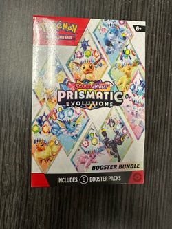 Pokémon Scarlet & Violet Prismatic Evolutions Booster Bundle