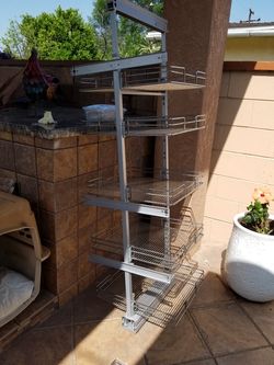 Compagnucci Pantry cabinet pullout shelf