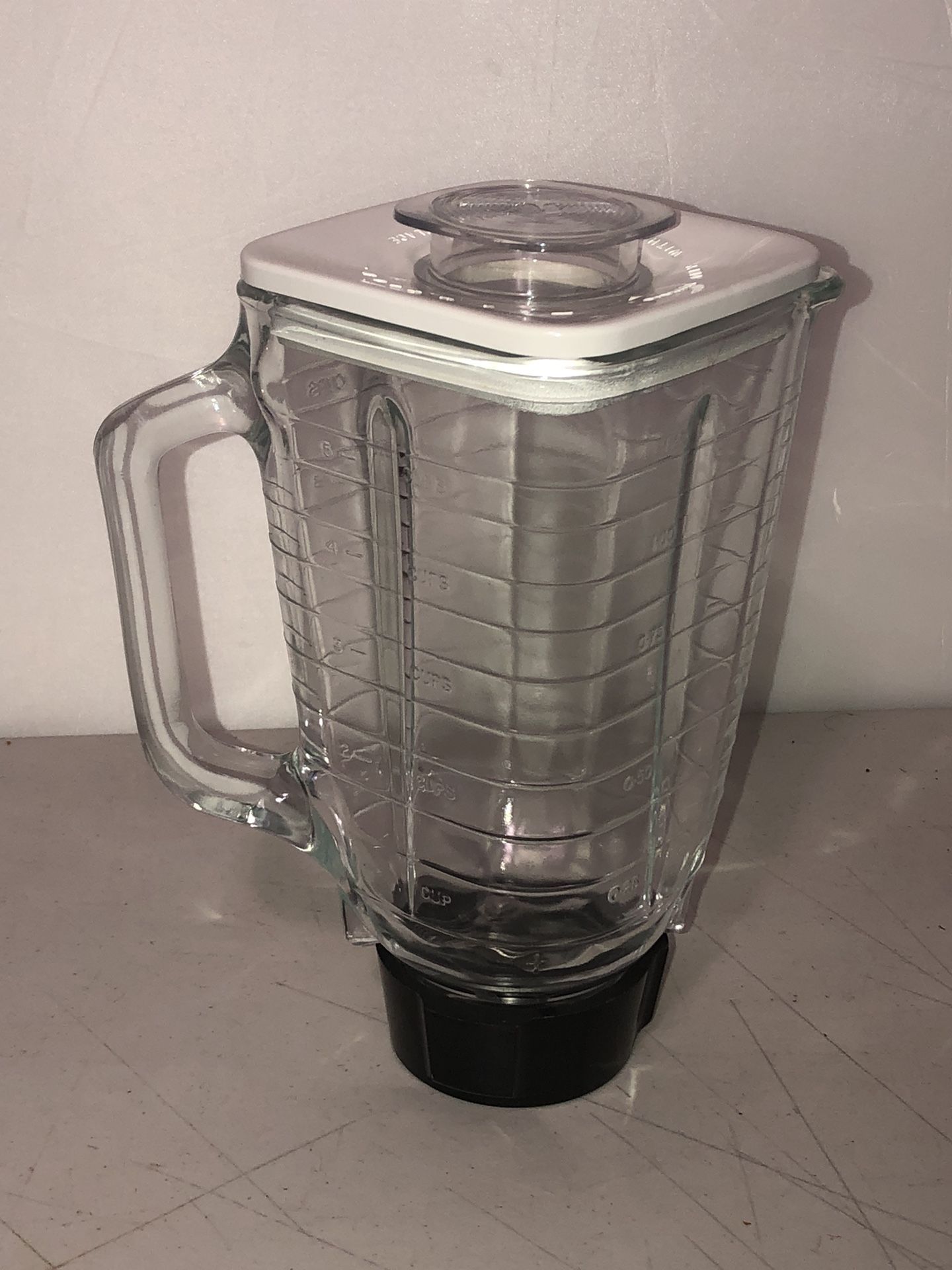 Oyster Regency Kitchen Center Replacement Parts Glass Blender Jar Complete ~5 Cup