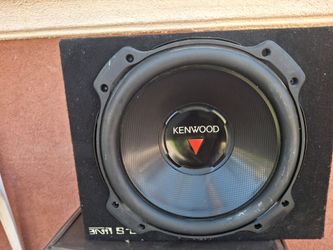 ONE SPEAKER UNA BOSINA KENWOOD 10 INCHES GOOD CONDICIÓN ABLO ESPAÑOL