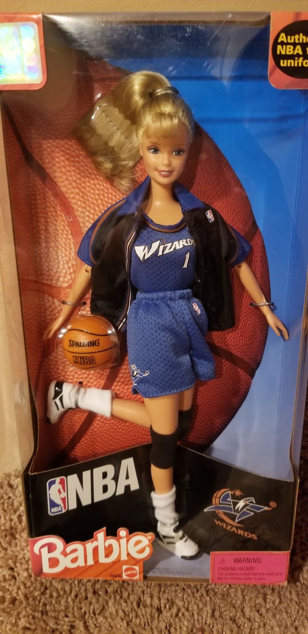 NBA Barbie Washington Wizards