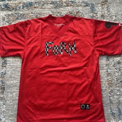 Brand new Chrome heart jersey red