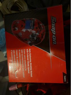 snap on welding hood
