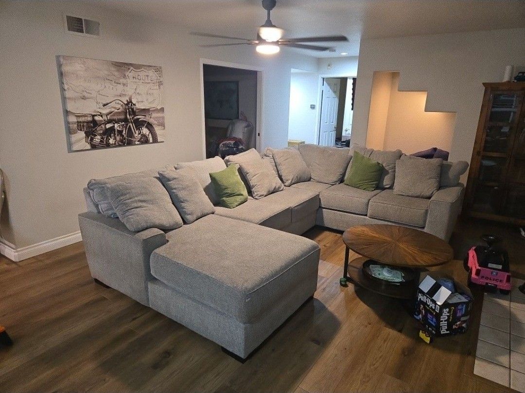 Gray Sectional Couch