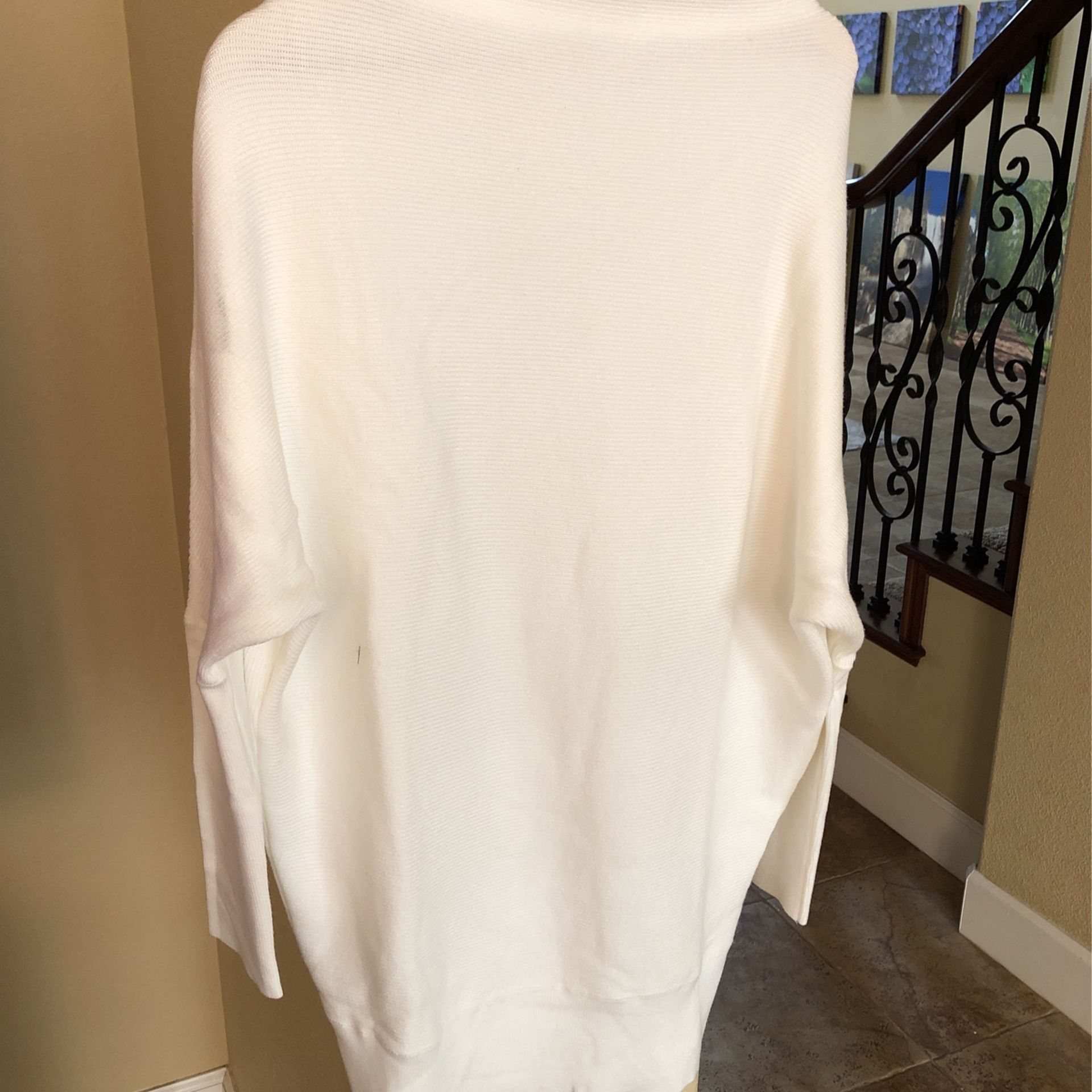 Oversized White Tunic
