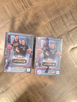 Mint 2025-26 Topps Chrome Update NBA Basketball Factory Sealed Value Box