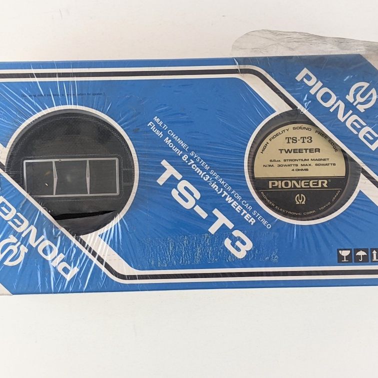 PIONEER TS-T3 スピーカー Vintage 1970s Pioneer TS-T3 Car Tweeters, New & Unopened for Sale