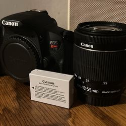 Canon EOS Rebel T5i DSLR Kit - Excellent Condition (18-55mm Lens)