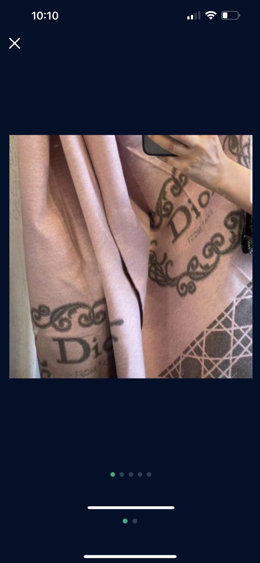 DIOR scarf Shawl Wrap