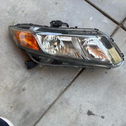 Honda Right Side Passenger Side Headlight