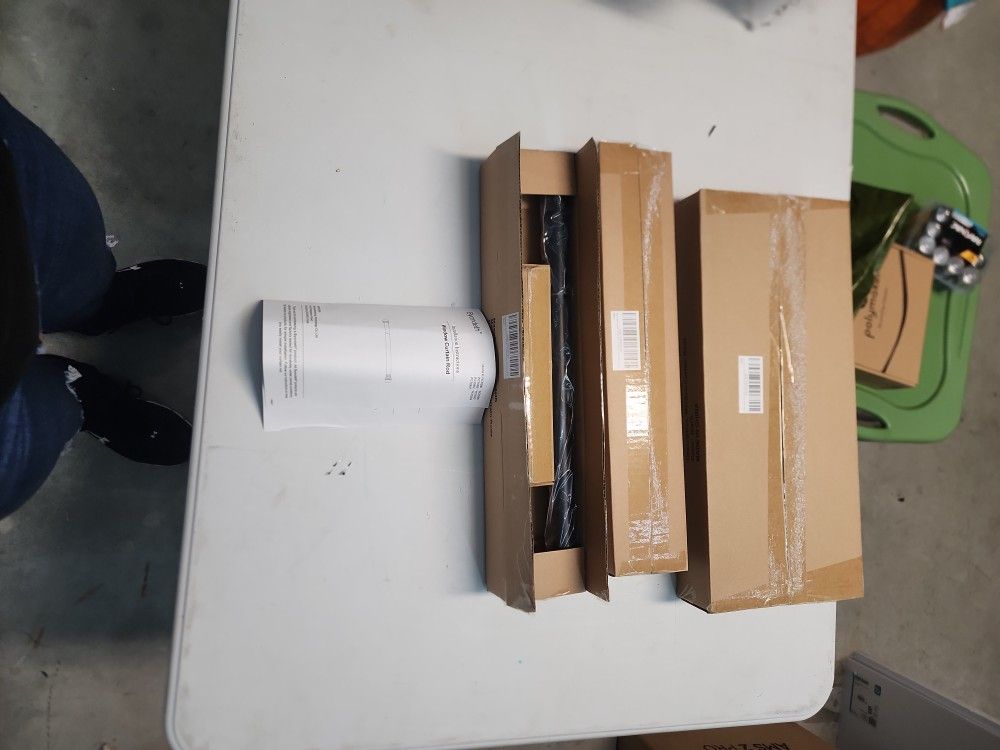 Curtain Rods Set 1x 144" 2x28" 