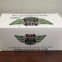 Leisure RV-Marine Touch Dim Double Dome LED Light 5-Pack