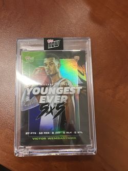 Victor Wembanyama Topps Now Limited