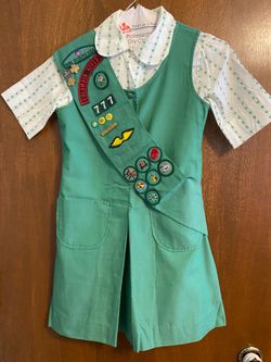 Vintage 1970’s Girl Scout uniform