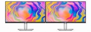 Dual Dell 27”  4k Monitors S2722QC 4k