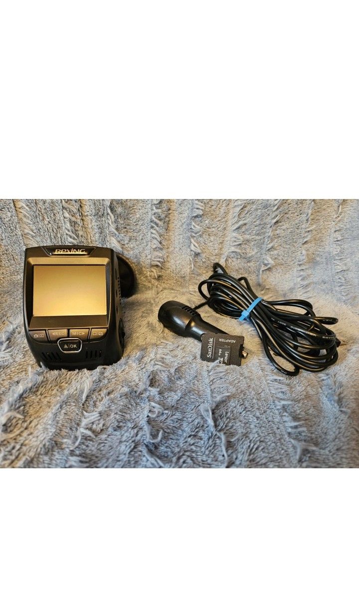 Rexing V1P 1080p Dashcam W/ 64gb Lexar Micro SD Card