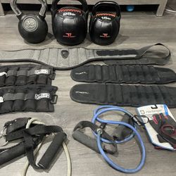 Kettlebells 35lbs, 25lbs and 15lbs. High quality work out equipment $180 For Everything
