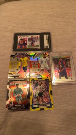 Soccer Cards, lamine sticker authenticated