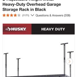 Husky Ceiling Storage Rack - New In Box