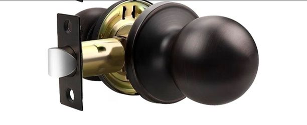 Paquete de 3 pomos para puerta interiores, pomos de puerta antiguos sin llave