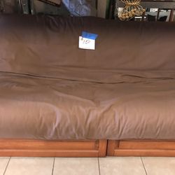 Full Size Futon With Storage 