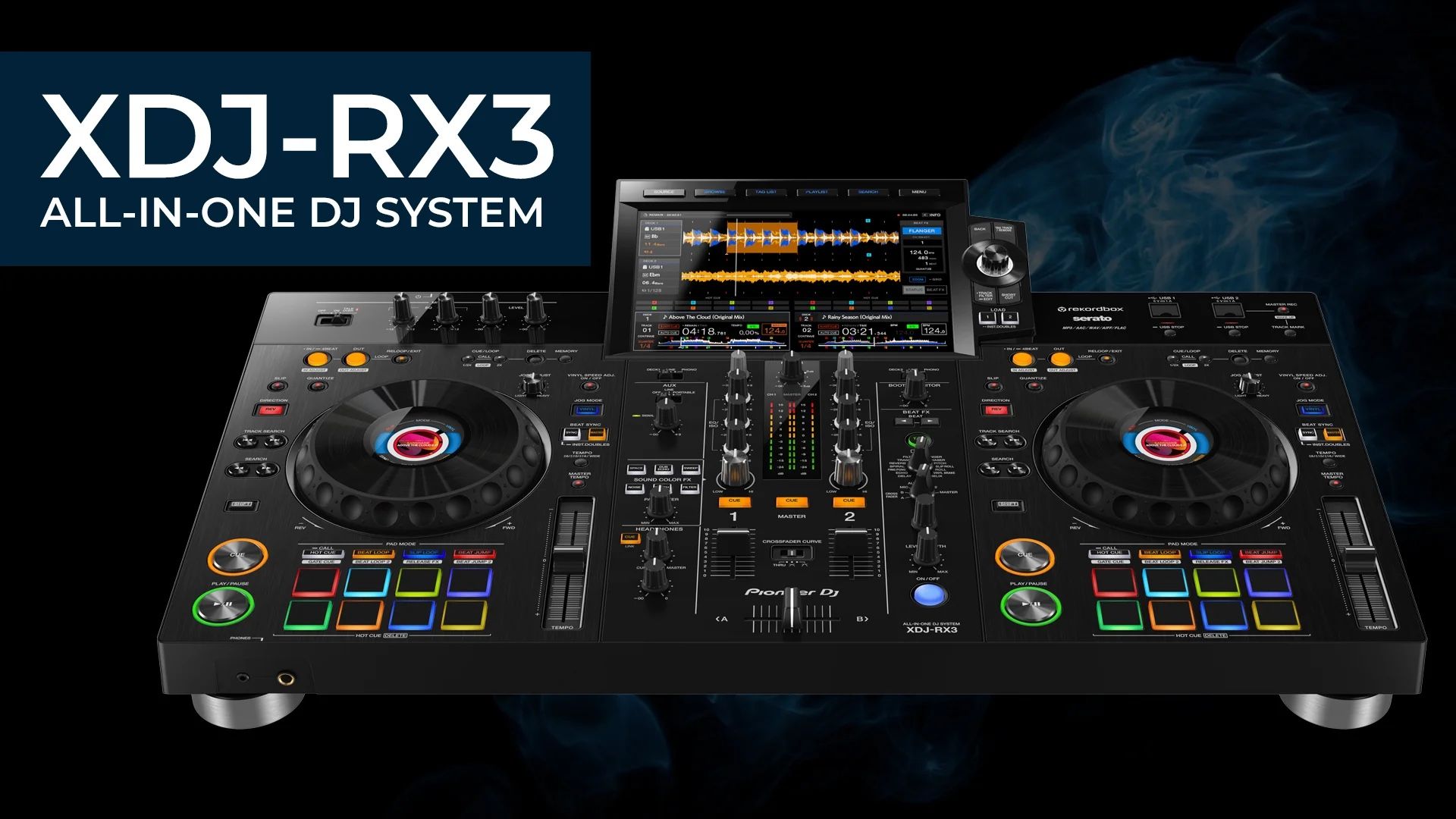 Pioneer DJ XDJ-RX3 2-Channel All-in-One DJ Controller Performance System (Including - HARD Flight Case with Wheels for Pioneer DJ XDJ-RX3 )