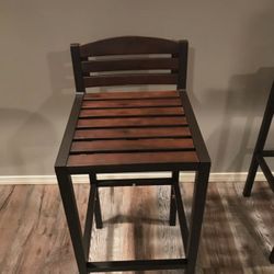 Solid wood 30" Bar Stools (4)