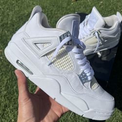 Sz 10 Jordan Retr 4s Pure Money $200 FIRM NO TRADES