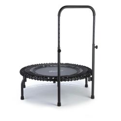 JumpSport 350 PRO Fitness Trampoline 39” with Stability Handlebar Bundle