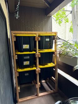 Custom Costco BIn Shelf, 8 Slots