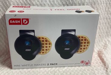 Dash Mini Waffle Maker 2 Pack
