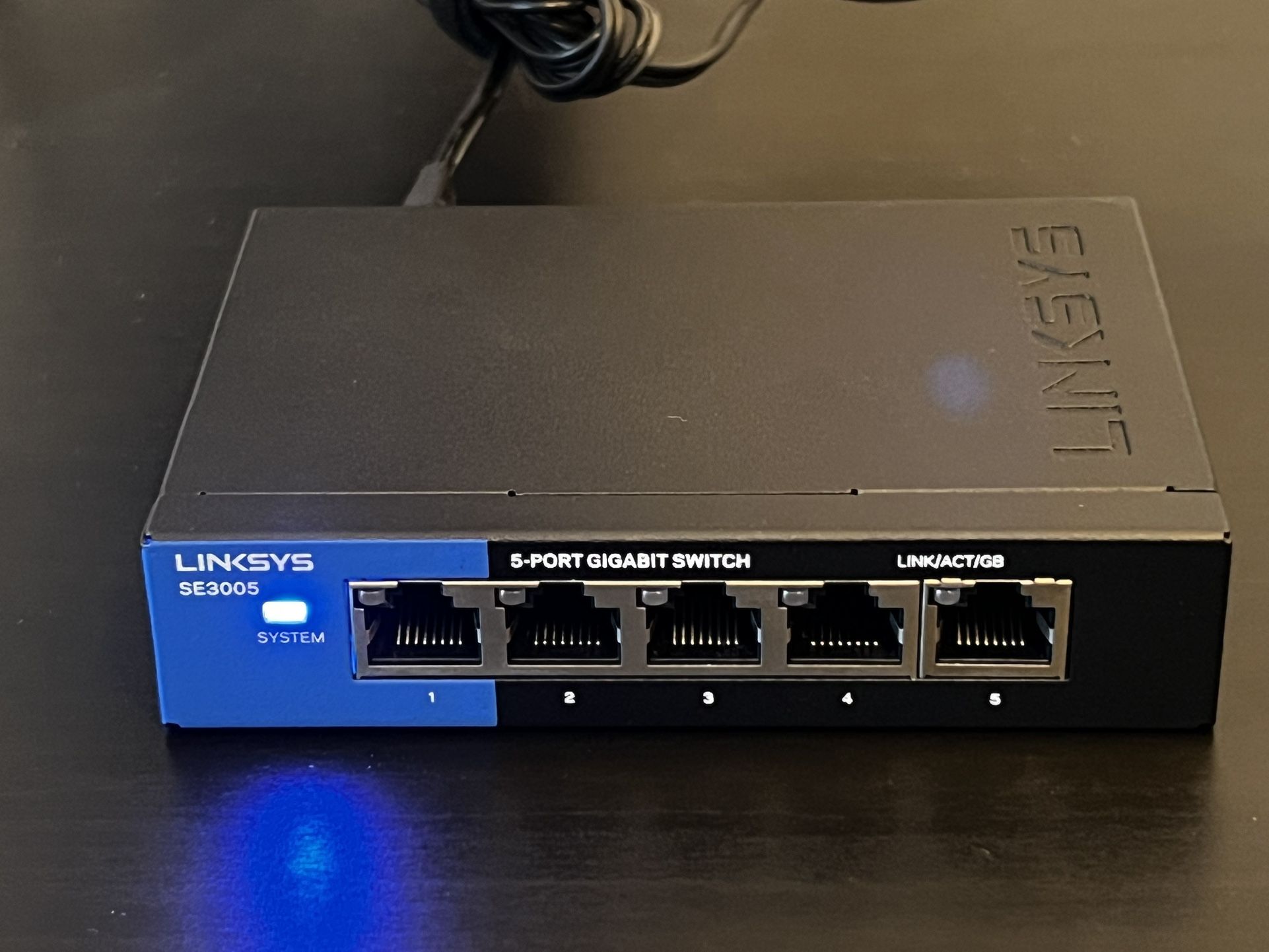 Linksys 5-port Gigabit Ethernet Switch