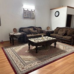 Brown Sofa Set 