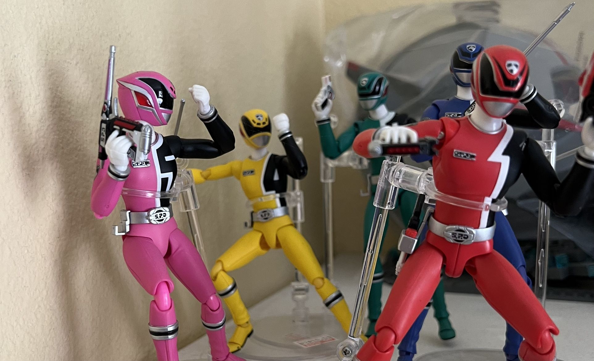 *Sh Figuarts*Power Rangers SPD/Ninja storm lot *As-Is*