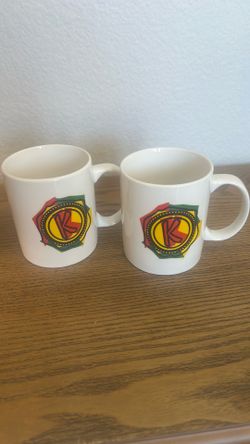 Vintage promotional "Do A Kahlúa" coffee mug - matching pair