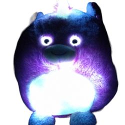 Purple Unicorn With Lights Inside 