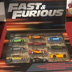 Fast & Furious Hot wheels Set 
