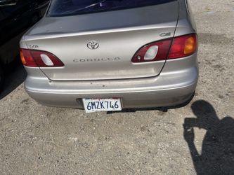 1999 Toyota Corolla