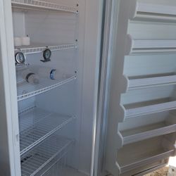 General Electric Freezer 36 By 68 High Works Good 