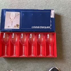 Wine Glasses - Lead Crystal (Unused)