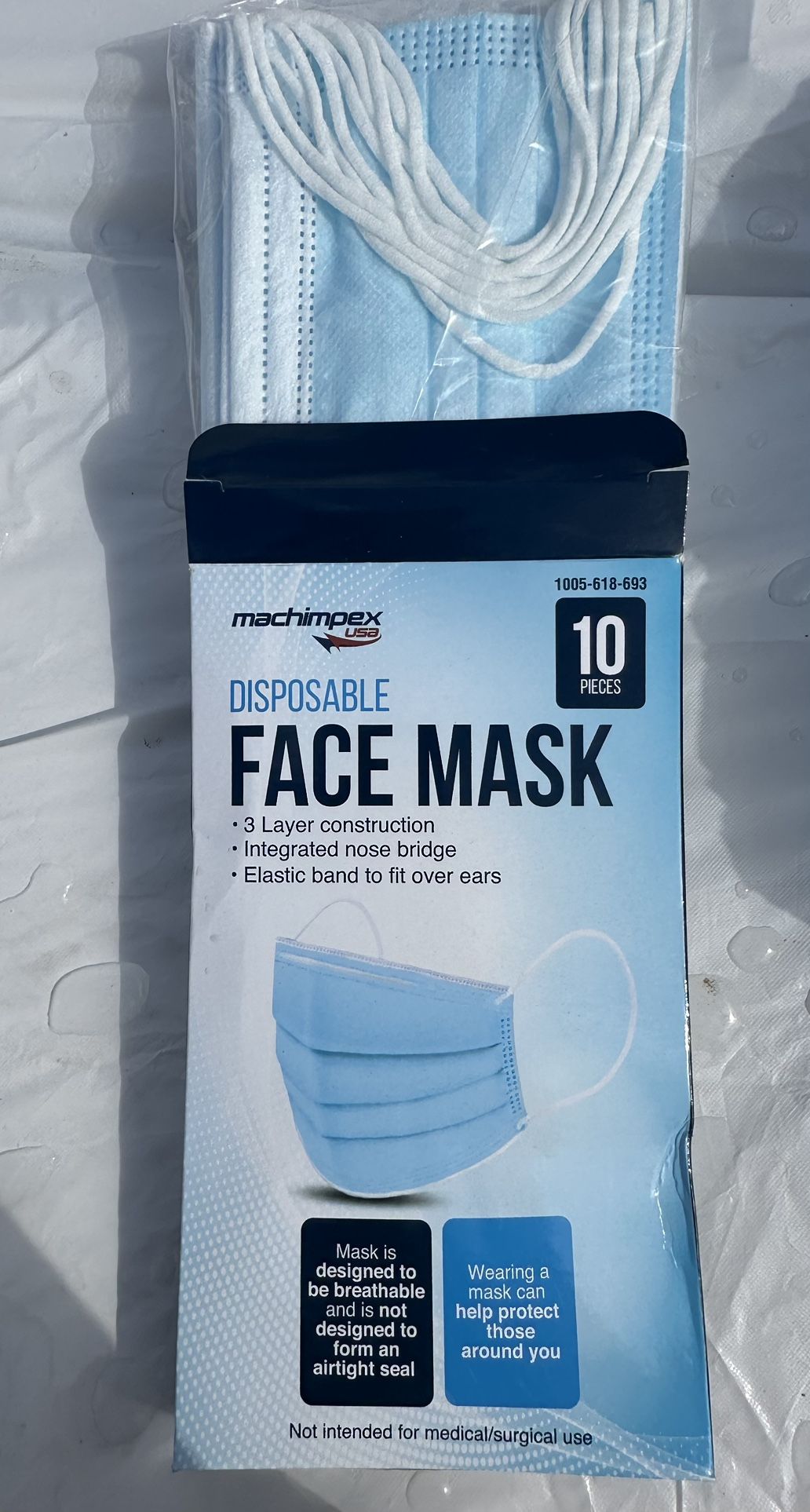 Face Masks - Case 300 Pcs, Available 50 Cases