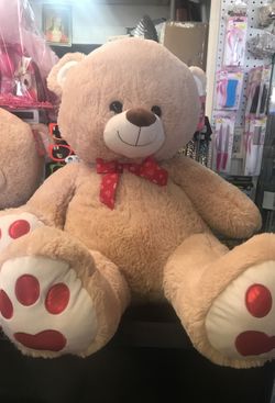 Valentine day bear 3ft