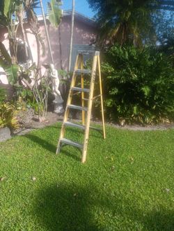 Husky 6 Foot Fiberglass Step Ladder