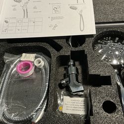 Chrome shower head - new - Nellis / Sahara area