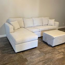 Sectional With Ottoman Brand New ¡¡NOW IN STOCK!!