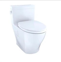 TOTO
Legato 12 in. Rough In One-Piece 1.28 GPF Single Flush Elongated Toilet in Cotton White, SoftClose Seat Included