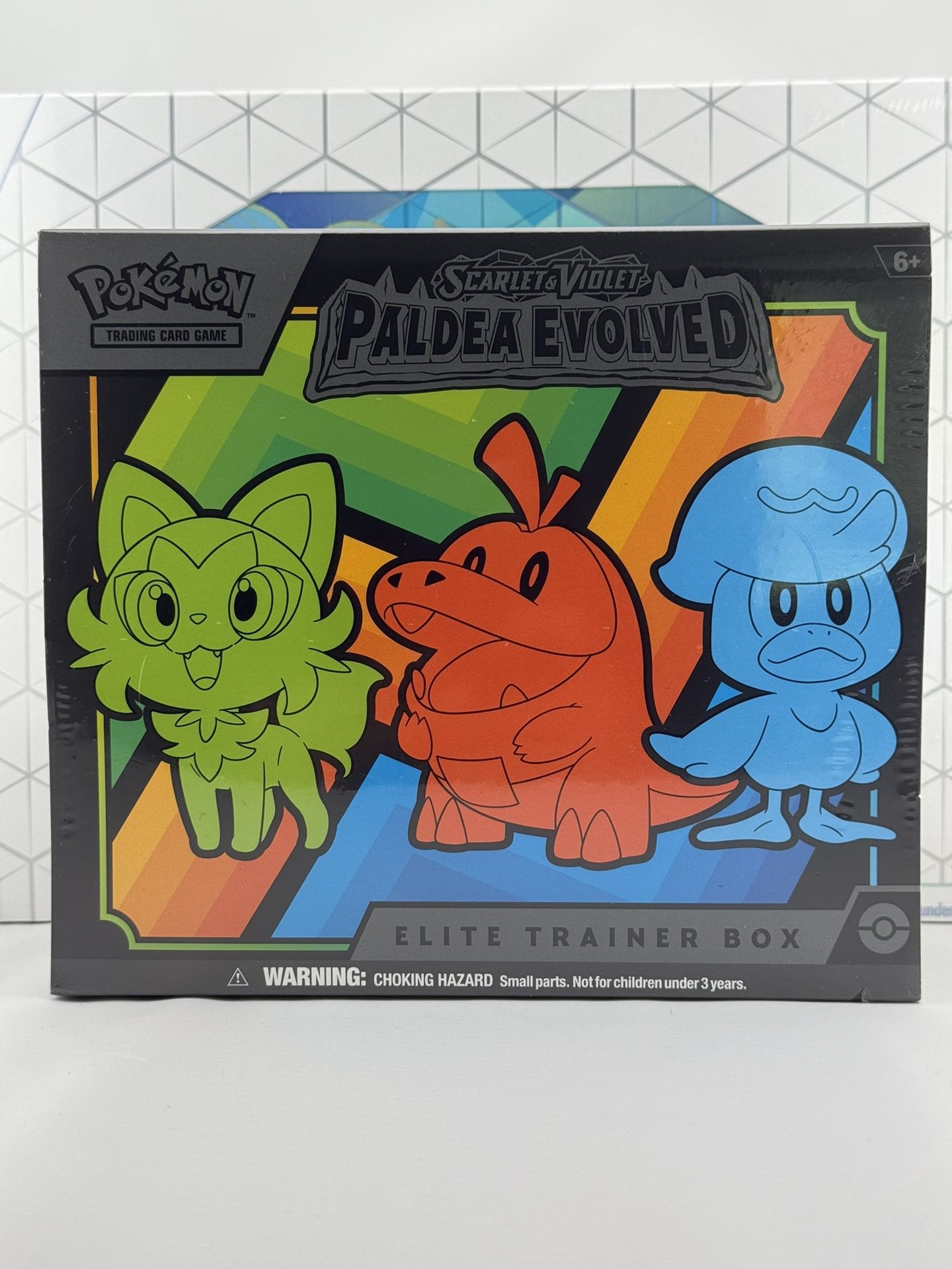 Pokemon Trading Card PALDEA EVOLVED ETB Factory Sealed