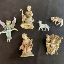 Vintage Fontanini nativity set