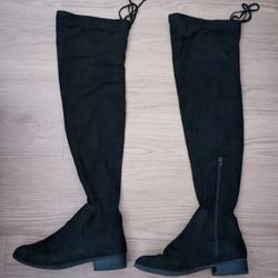 Black Knee-high Boots